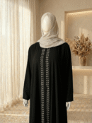 Wedding Abaya (White Stone)