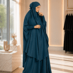 Jilbab - Teal Blue